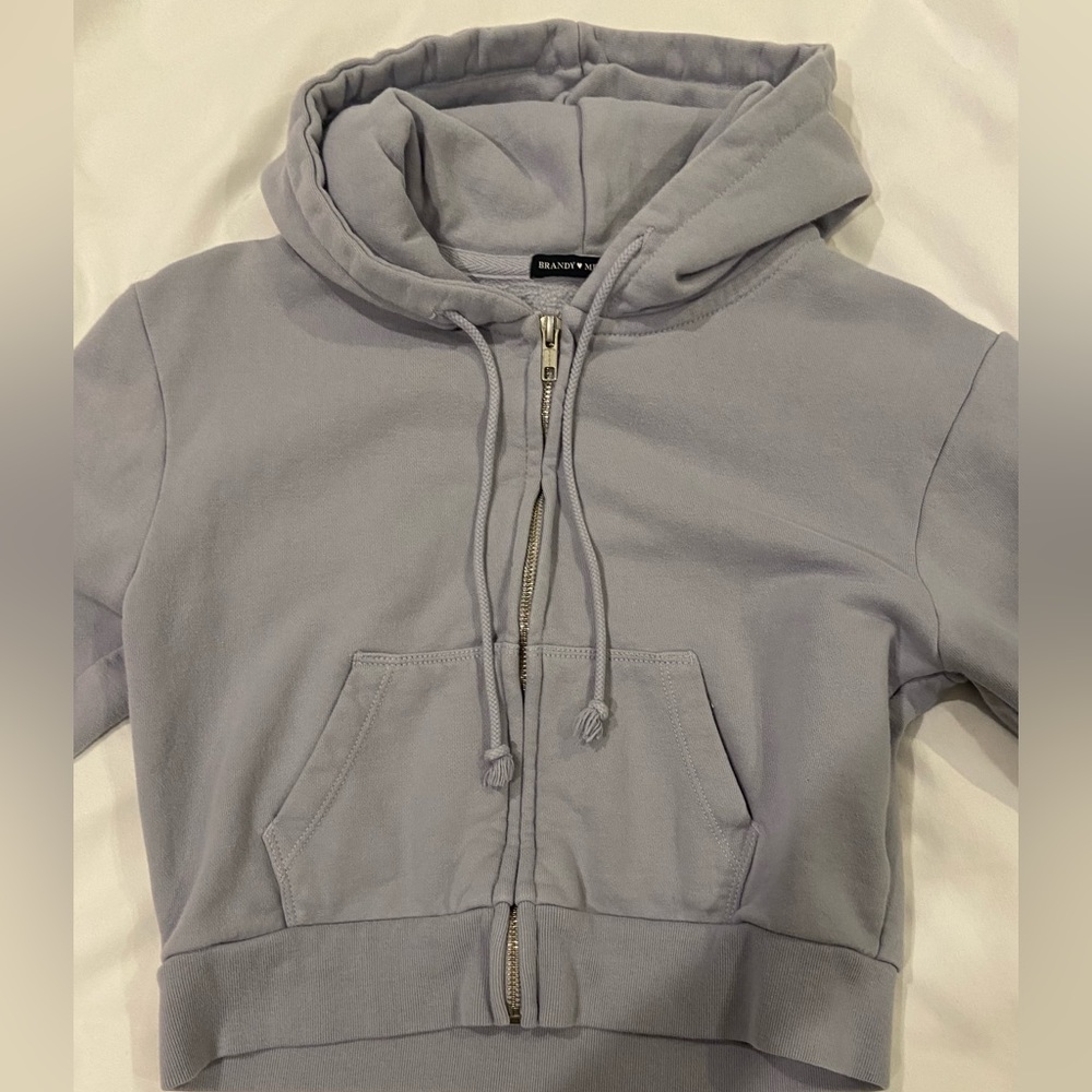 Brandy Melville Crop Hoodie